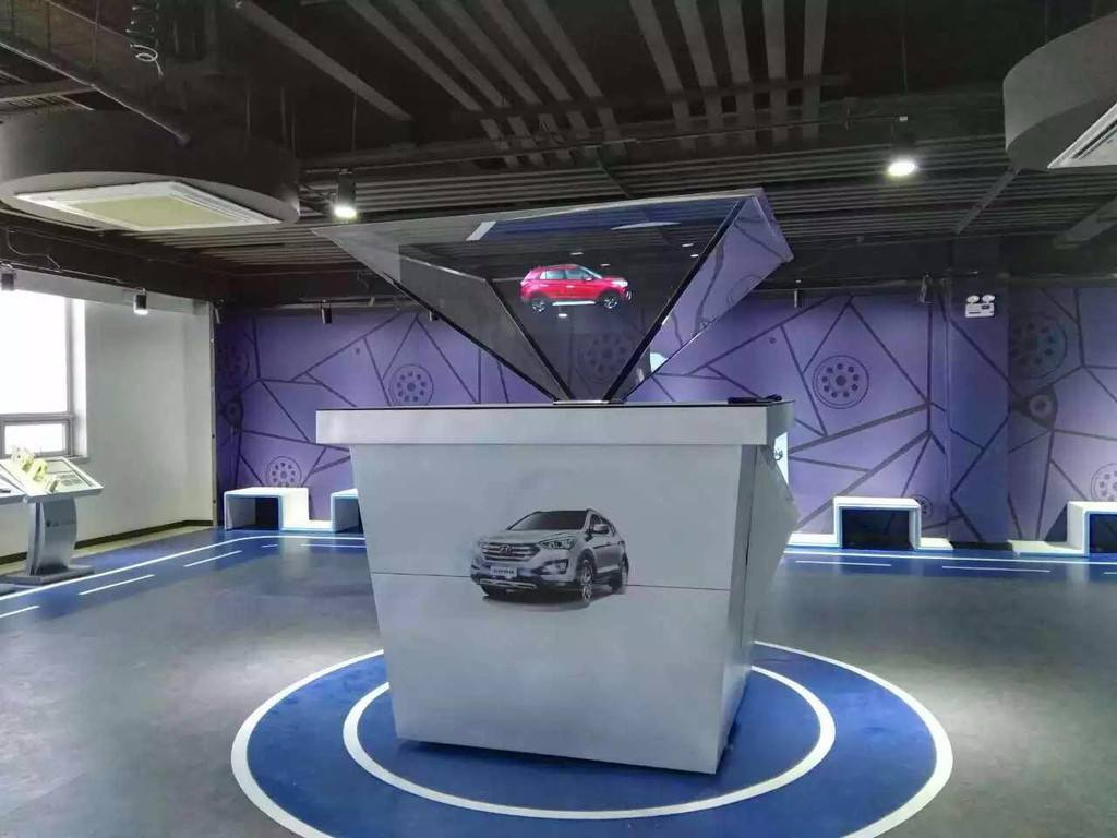 全息展現柜三品種型 360度全息展柜