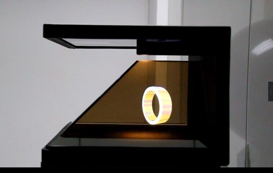 全息展現柜三品種型 270度全息展柜